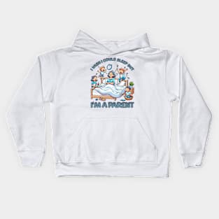 I wish I Could Sleep But I'm A Parent Kids Hoodie